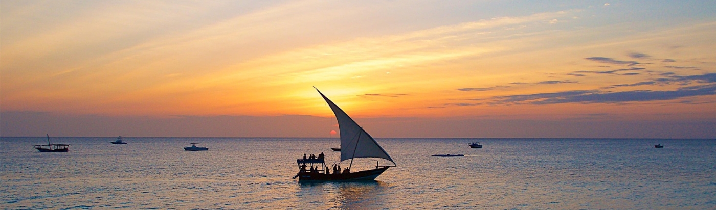 Enjoy beautiful island sunsets