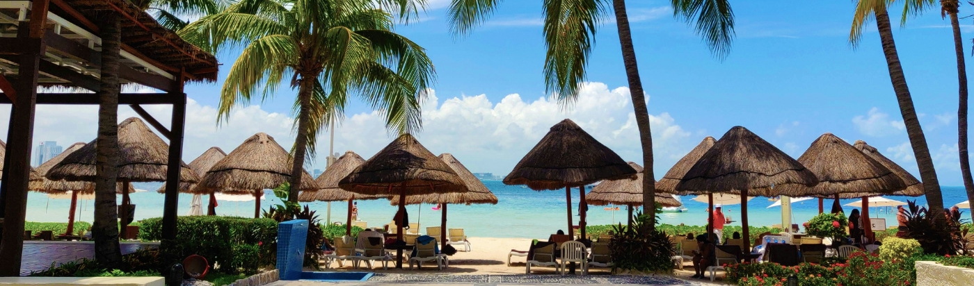 Beach Views in Cancun
