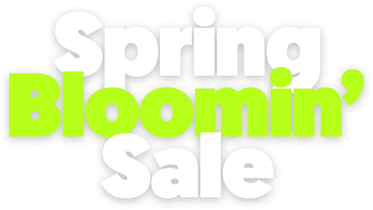 Spring Bloomin' Sale logo.