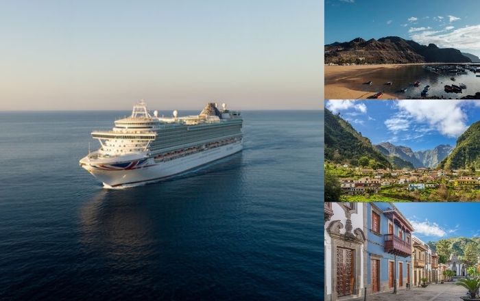 Main image for the offer: Swap Grey Skies for Sunshine this Winter with a 7-Night Canary Island Fly-Cruise Onboard P&O Azura.