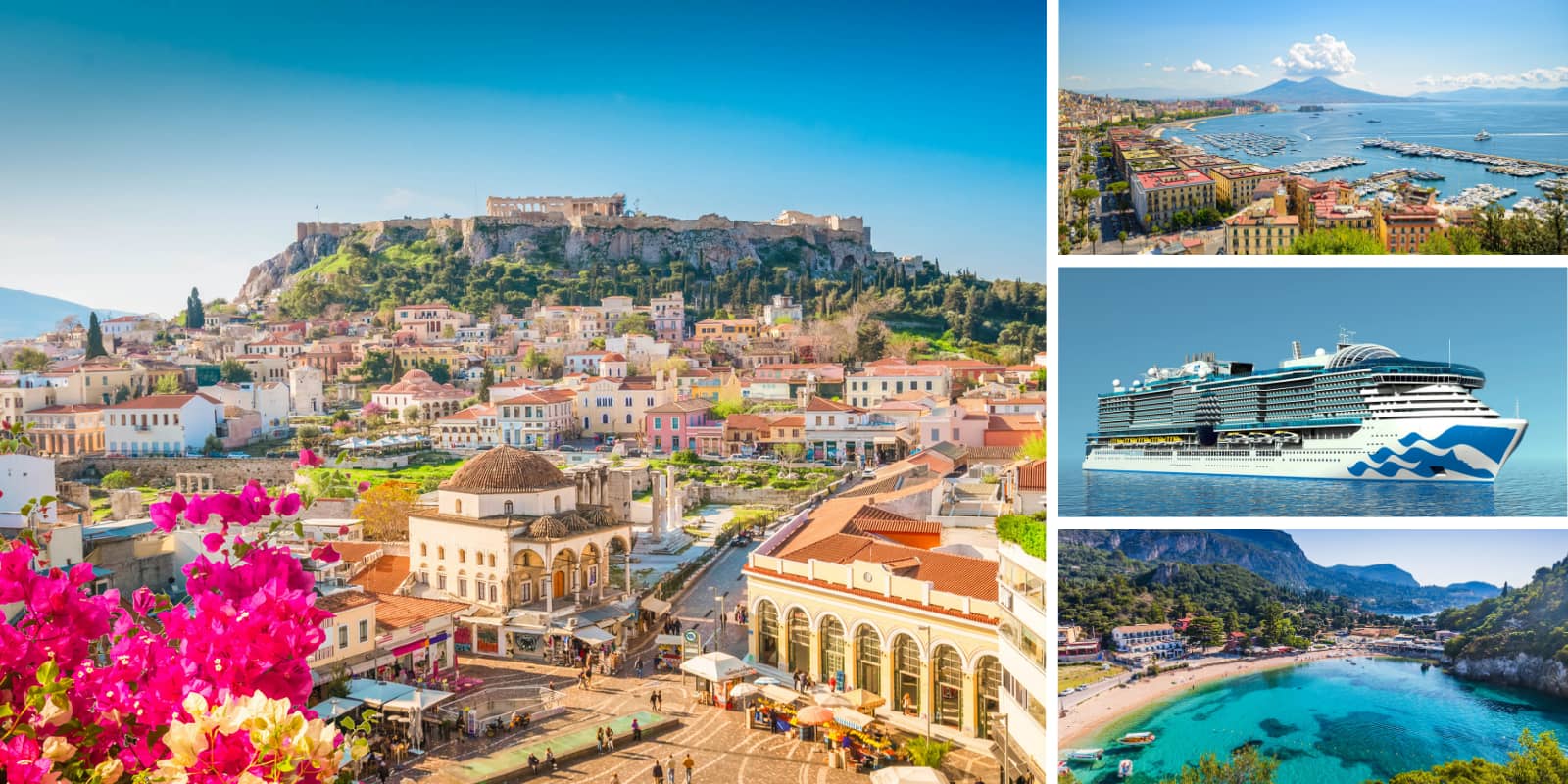 Main image for the offer: 9-Night Athens Stay & Eastern Mediterranean Cruise Onboard Sun Princess.