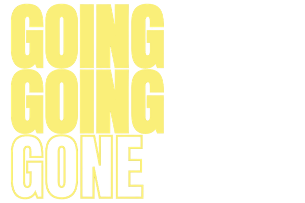 Going, Going... Gone logo.