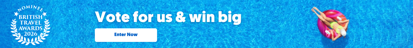 British Travel Awards Voting Banner